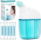 Nasal Irrigation System With 30 Saline Packets Nasal Care  Sinus Rinse Machin   