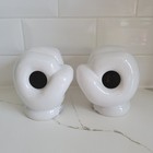 Disney Mickey Mouse Ceramic Gloves Towel Rod Holders   Toilet Paper Holders