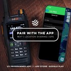 Btech Uv-pro Ip67 Dual Band Vhf uhf Two-way Radio - Aprs  Bluetooth  Black 