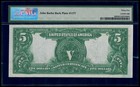 1899  5 Silver Certificate Chief- Mule    Fr 280   pmg 35 Very Fine