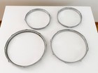 Vintage 4 Drum Hoops Assorted Sizes See Photos