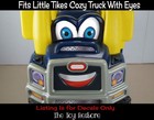 Toy Restore Stickers Fits Little Tikes Cozy Truck With Eyes Ride-on Decals