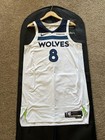 Josh Minott Game Worn Used Jersey Christmas Game 2024-25 Minnesota Timberwolves