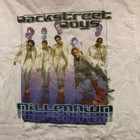 Vintage Backstreet Boys 2000 Millennium T-shirt White Winterland Tag L Youth