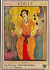 Custom Liberty Classic Wooden Jigsaw Puzzle - July 1920 Vogue - Hot Weather     