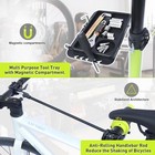 Zukka Heavy Duty Bike Mount Stand - Bicycle Repair Stand  Supports Up To 132 Lbs
