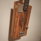 Handmade Cigar Box Guitar Acoustic electric  6-string
