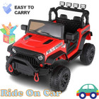 12 24v Kids Ride On Car Trucks Electric Toy music Led Light Remote Control Gift 