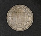 1865 Three-cent Piece  nickel   unc 