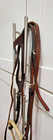 Bitless Hackamore Rawhide Bosal  Leather 1 Ear Bridle And Leather Reins