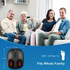 Comfier Shiatsu Foot Massager With Heatvibrationrolling Compressionfsa Hsa El   