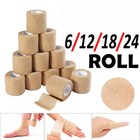 Self Adherent Wrap Adhesive Bandage Gauze Rolls Elastic First Aid Medical Tape