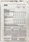 1994 Simplicity Sewing Pattern 9290 Womens Blouse 2 Sleeves Size 8-18 Vntg 17808