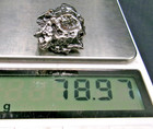 78 97 Gram - Campo Del Cielo - Iron Meteorite Crystal - Found In Argentina