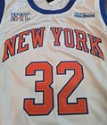 Nyc Knicks  32 Karl-anthony Towns Stitched Cream Nba Finals City Edition Jersey