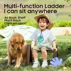 Aluminum Portable Step Stool  Foot Stool  Lightweight Foldable Foddler Stepping