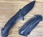8 25  Tactical Spring Assisted Open Blade Folding Edc Pocket Knife Hunting Gift