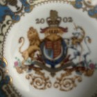 2002 Royal Collection Queen Elizabeth Golden Jubilee Small Plate Fine Bone China
