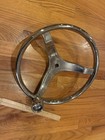 Used Lewmar Boat Steering Wheel - 3 Spoke 13 5  Steering Wheel - Sold As Is