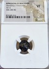 Macedon Demetrius I Poliorcetes   Galley Ae12 Ngc Vf Ancient Greek Coin