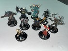 Wizkids Lot Of Over 50 Assorted 2000   s Game Figures Dungeons And Dragons Minis
