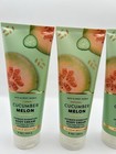 New Bath   Body Works Cucumber Melon Body Cream 3pc Set Full Size Shea Butter