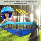 Camping Hammock Tent Mosquito Net Set 2 Person Sun Cover Rainproof Hanging Bed