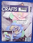 Mccalls Craft Pattern 9130 Enchanting Friends 9  Doll Plush Flower Carrier