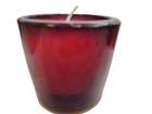 Pack Of  12 Red  Glass Votive Candle Holders Usa Made Quality Overstock Amazon
