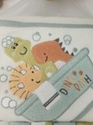 Baby Boys 6 Pc Dinosaur Hooded Bath Towel And 5 Washcloths Gift Set Infant Green