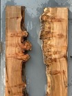 R44 Live Edge Spalted Maple Burl Birdseye Curly Diy Epoxy  Rivertable  59x28x1 5
