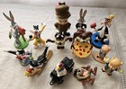 Looney Wb Pvc 13 Figure Lot Foghorn Elmer Bugs Taz Porky Sylvester   Tweety