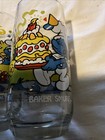 Vintage The Smurfs 1983 Collector s Promo Drinking Glass Lot Of 3