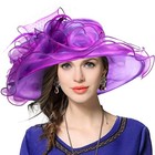 Elegant Women s Church Derby Dress Hat  Bridal Fascinator For Tea Party   Weddin