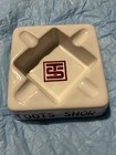 Toots Shor Restaurant Nyc Vintage Very Rare White Ceramic Ashtray Circa 1949