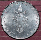 Vatican City 1971 a-ix  50 Lire  pavlus Vi-foreign Coin  24 9mm iii 