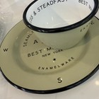 Best Made Co Enamelware Seamless Steadfast 2 Plates 2 Bowls Camping Set