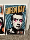 Green Day 2012 Trilogy Uno  Dos  Tre Album Promos - Dry Mounted 17x11