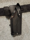 Nylon Police Duty Belt Glock Holster Handcuff Case Radio Oc Key Holder Large