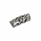 10pcs Silver Dreadlocks Hair Beads Cuff Ring Tube Clip Hair Braiding Jewelry Diy