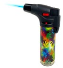 4 Pack Jumbo 4  Jet Flame Torch Gun Lighter Refillable Lockable Candy Maple Leaf