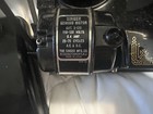  1950 Singer Sewing Machine 221-1 With Sn aj Black And Gold With Case