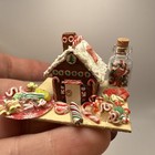 Artisan Made Dollhouse Miniature Gingerbread House Decorating Board 1 12 Scale