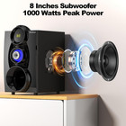 Wireless Surround Sound System Home Theater System  1000w Surround Speakers 8  S