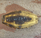 Atwater Kent Model 40 Radio Metal Lid With Badge  For Parts  Pre 1930 s  Rust