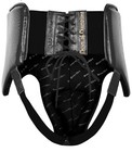 Everlast 1910 Bronx Groin Protector Lace Up  black  Medium 