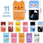 44 Pcs Erasers Kids Gift Bulk Cute Animal Themed Pencil Eraser Stationery