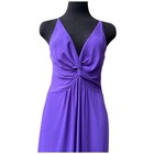 Everly Women Sz M Maxi Dress Purple Wedding Evening Cocktail Party Prom Formal