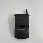 Vintage Motorola Startac Cellstar Flip Cell Phone Black Untested Collectible