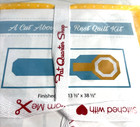 Fat Quarter Shop Quilt Kit A Cut Above The Rest 13 5  X 38 5  Iop W  Pattern New
